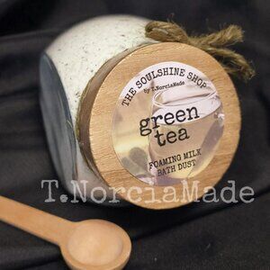 Green Tea Foaming Milk Bath Dust